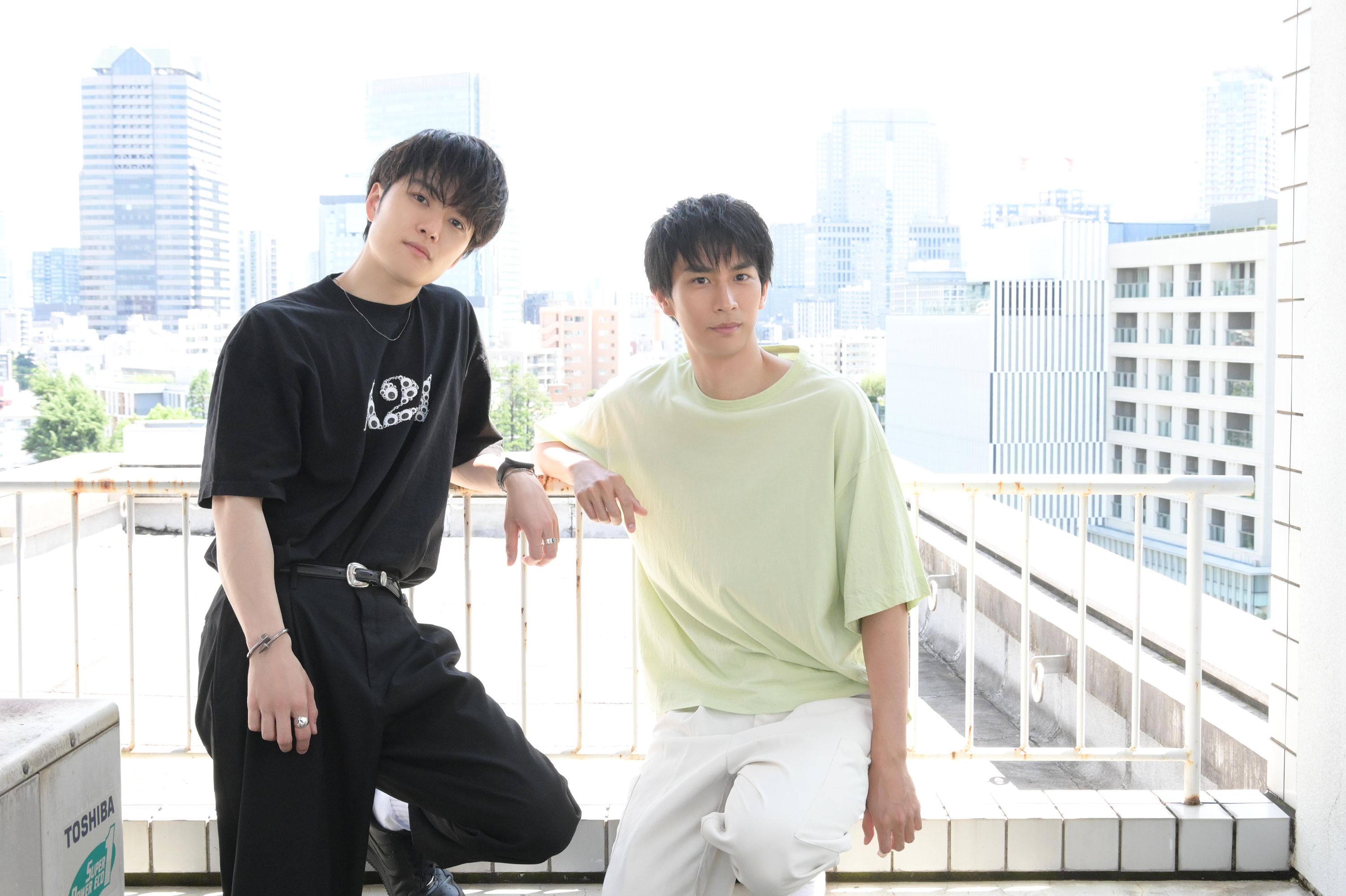15年来の間柄の俳優・入江甚儀と市川知宏が語る理想の家族と父親像