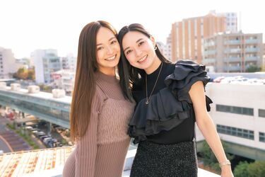 伝説のグラドル姉妹、山中真由美・知恵が語る「10代の頃の姉妹仲は最悪!」