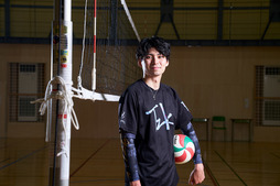 Ｖリーグ戸嵜嵩大「前のチームでは先輩に甘えてばかりだった」