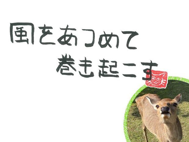 風をあつめて、巻き起こす 第26回 風のサプライズ